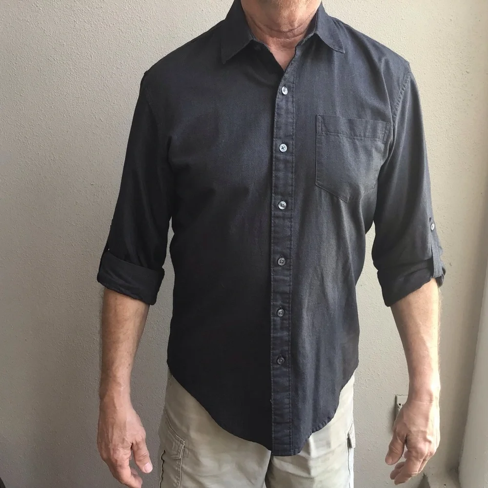 APT 9 Black Long Sleeve Shirt, NWOT